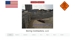 Desktop Screenshot of boringcontractors.com